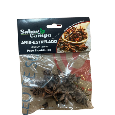Anis estrelado sabor do campo 30g pacotao