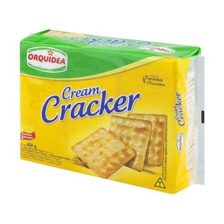 BISCOITO CREAM CRACKER ORQUÍDEA PACOTE 320G