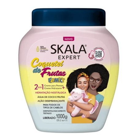 CREME TRATAMENTO SKALA COQUETEL FRUTAS 1KG