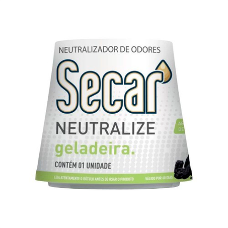 Neutralizador de Odores Secar Geladeira Carvão Ativado Frasco 1un