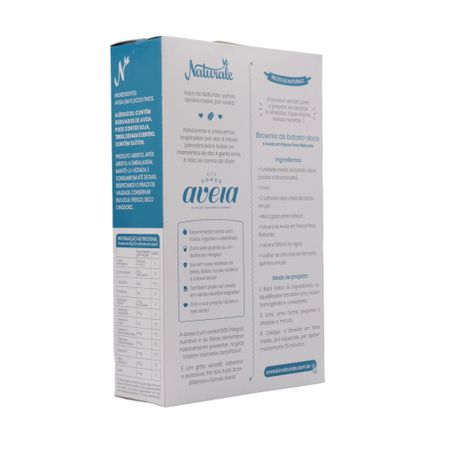 Aveia naturale flocos finos 170g 360-23