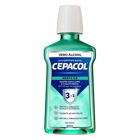 ANTISSEPTICO BUCAL MENTA ICE CEPACOL 250ML
