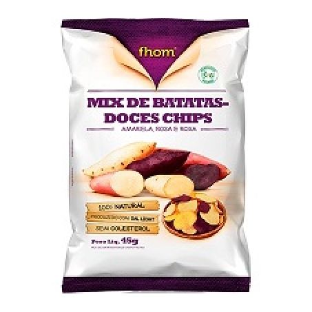 MIX DE BATATA DOCE FHOM CHIPS 45G