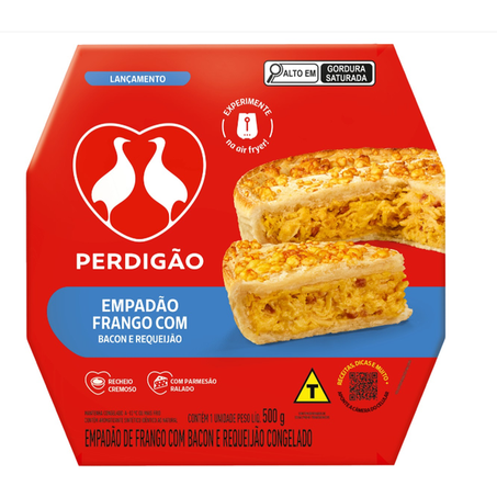 Empadao frango/bacon perdigao 500g