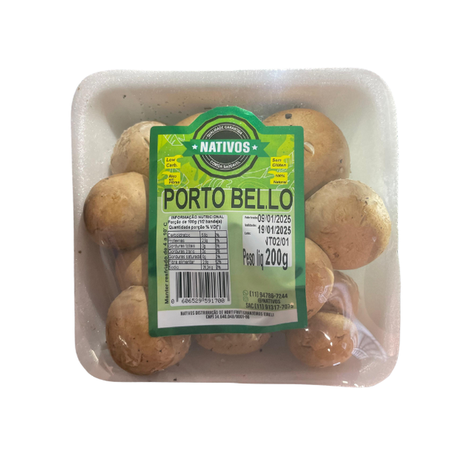 COGUMELO PORTO BELLO NATIVOS 200G