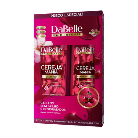 KIT DABELLE SHAMP+COND 2X1 CEREJA MANIA