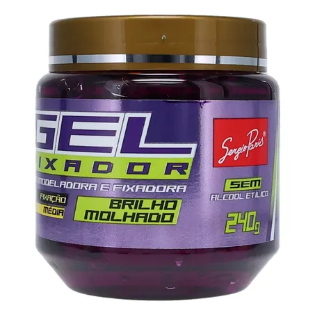 Gel fixador sergio paris brilho m.media 360-4