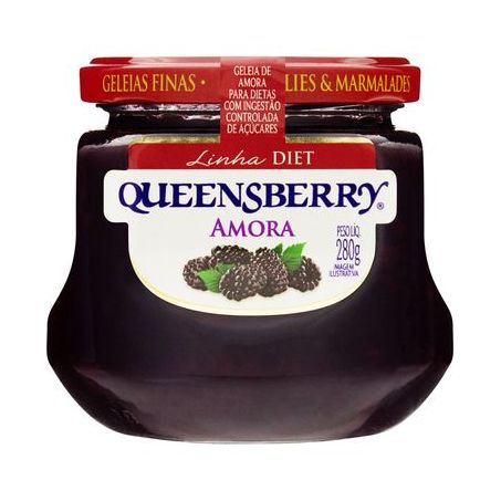 Geléia Queensberry Diet Amora Vidro 280G