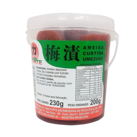 AMEIXA UMEBOSHI UMEZUKE 200G