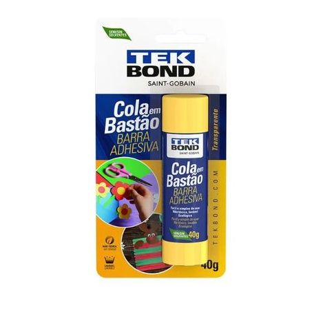 COLA BASTAO TEKBOND 40G SHRINK C/5
