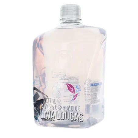 LAVA LOUÇAS LIQUÍDO CASA CLEAN NOVA GERAÇÃO NEUTRO C/GLICERINA REFIL 1L 360-2