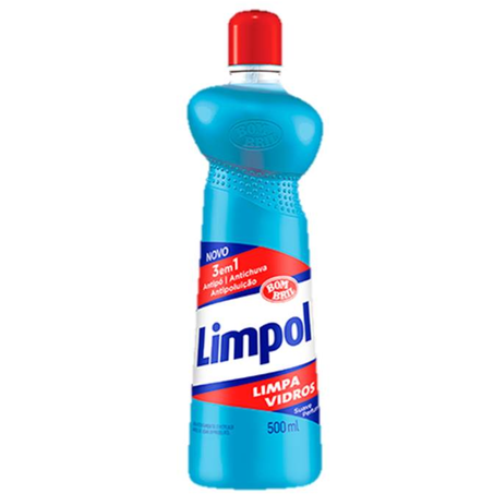 Limpador limpa vidros limpol sqeeze 500ml