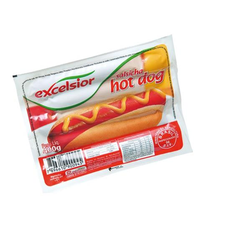 Salsicha Hot Dog Excelsior 400G