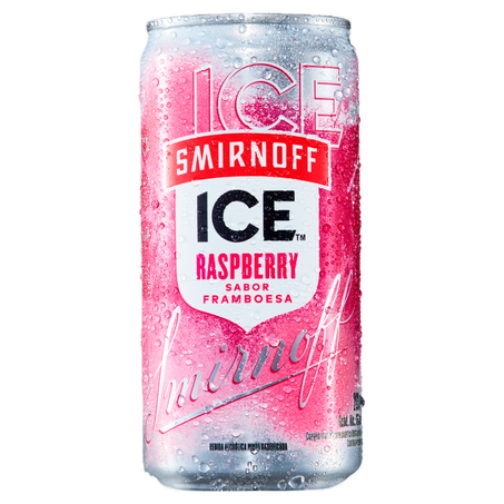 Bebida Mista Alcoólica Gaseificada Raspberry Smirnoff Ice Lata 269ml