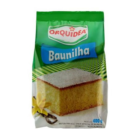 Mistura bolo orquidea baunilha 400 g