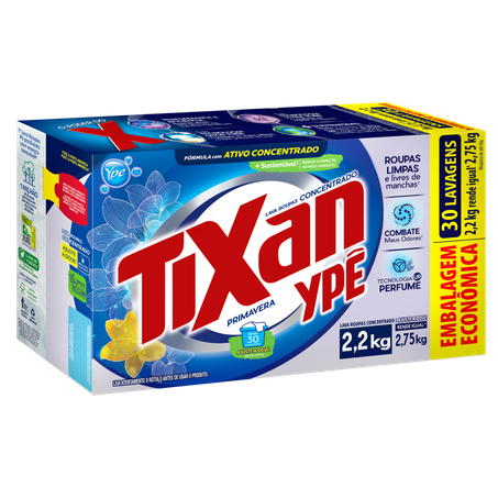 Lava roupas tixan ypê primavera 2,2kg