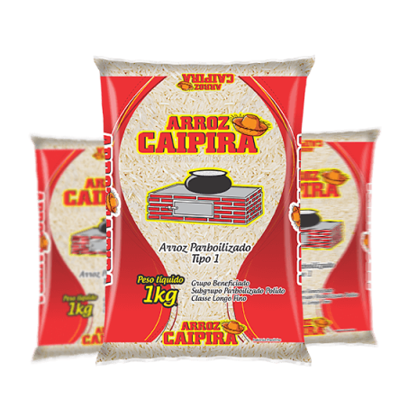 Arroz Caipira Parboilizado 1kg 
 