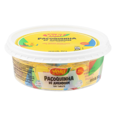 Paçoca Yoki Tablete Pote 325G