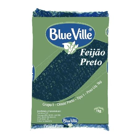 Feijao blue ville 1kg preto