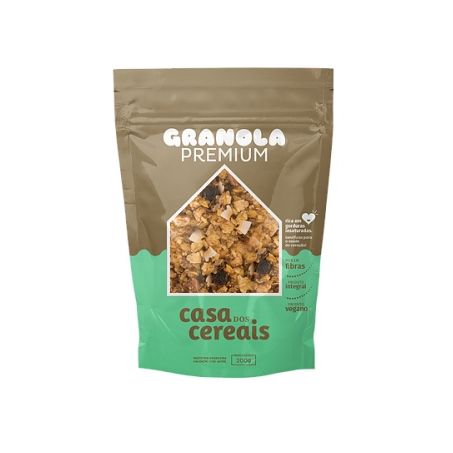 Granola casa dos cereais premium tradicional 200g