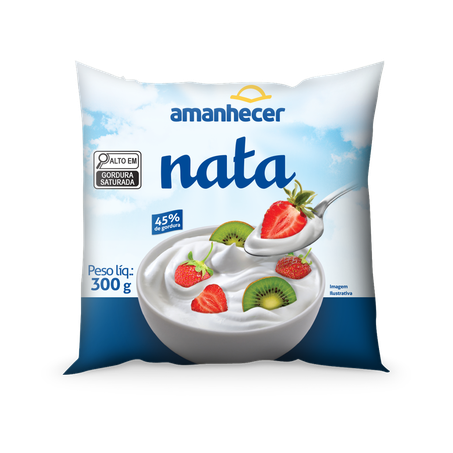 Creme leite nata amanhecer pct 300g
