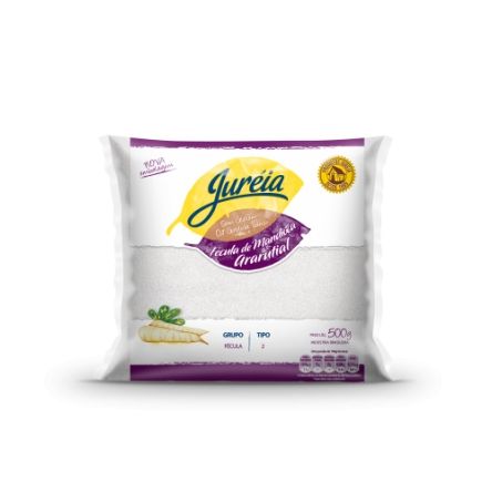 Fecula de mandioca ararutial jureia 500g