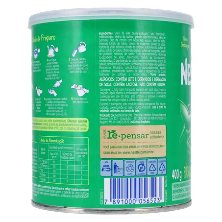 Fórmula Infantil Nestogeno 1 400g 360-26