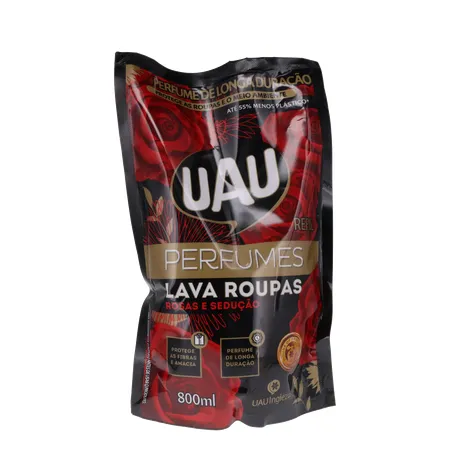 Lava Roupas Uau Líquido Rosas e Sedução Sachê 800ml 
  360-35