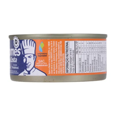 Atum Ralado Gomes Da Costa Óleo 170g 360-17
