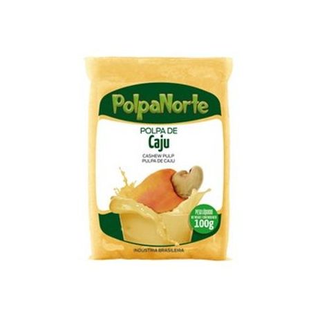 Polpa fruta cajú polpa norte 100g