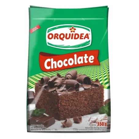 Mistura bolo choco cremoso orquidea 350g
