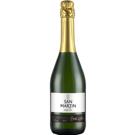 Espumante Brasileiro San Martin Demi Sec Branco 660Ml