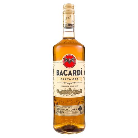 RUM BRASILEIRO CARTA OURO BACARDI
