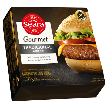 Hambúrguer Seara Gourmet 360G