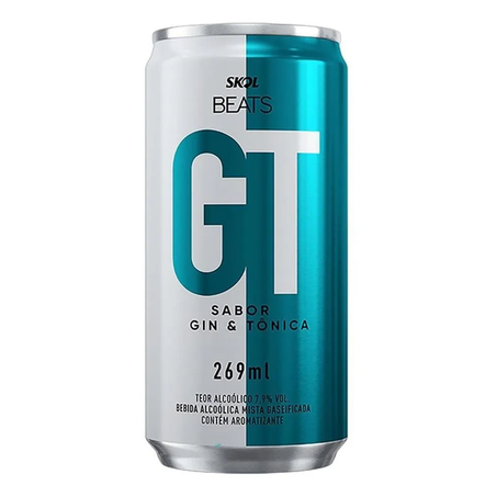 Coquetel Beats Gt Gin/Tônica Lata 269ml 
