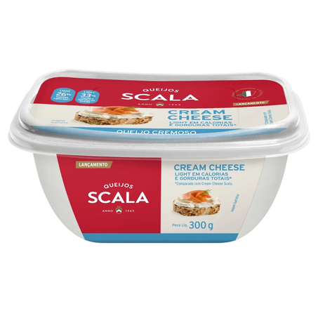 Cream Cheese Scala Light Pote 300g