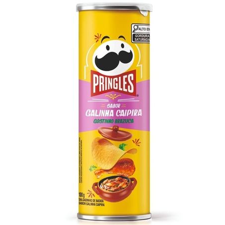 Batata pringles sabor galinha caipira 100g