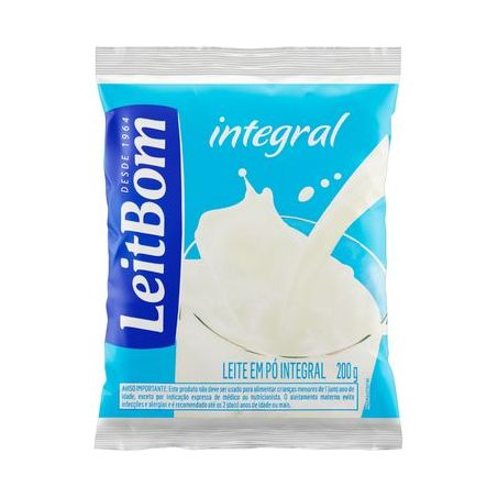 LEITE EM PO LEITBOM INTEGRAL 200G