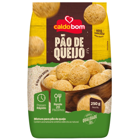 Pao de queijo caldo bom 250gr