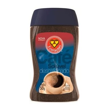 Cafe 3 coracoes descafeinado vd 50g