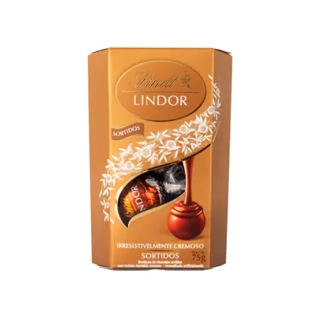 BOMBOM LINDT LINDOR 75G SORTIDOS
