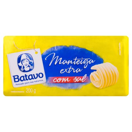 MANTEIGA COM SAL BATAVO