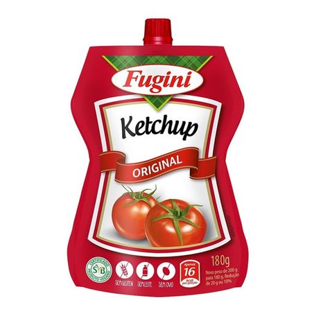 Catchup fugini 180g bico tradicional