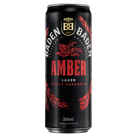 Cerveja Baden Baden 350ml - Lager - Caramelo - Lata