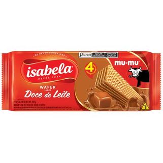 Wafer de Chocolate Branco Isabela 100g