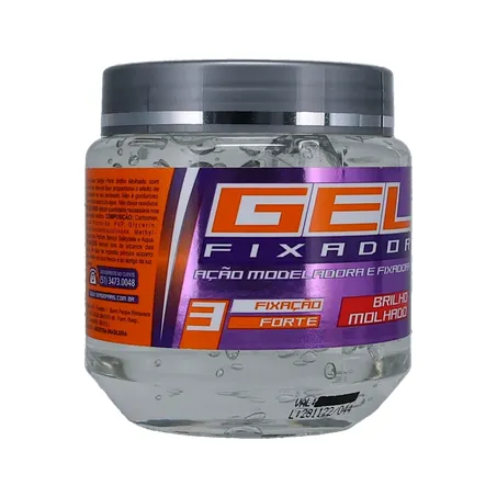 Gel fixador sergio paris brilho m.forte 240g 360-32