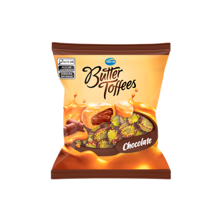BALA ARCOR B TOFFEES PC 100 G CHOCOLATE