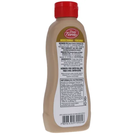 Mostarda dom fiorelo escura 200g 360-15
