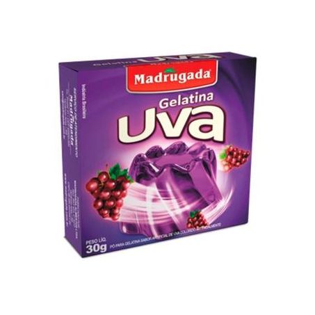 GELATINA MADRUGADA UVA 30G