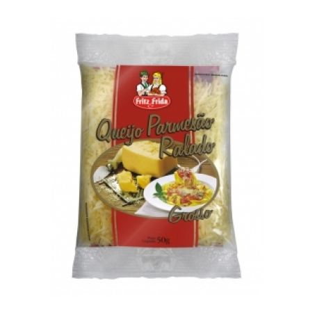 Queijo Ralado Fritz Frida Parmesão Pacote 50g